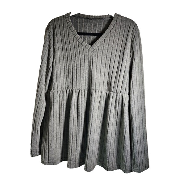 Shein Long Sleeve Maternity Sweater Olive Green Size XL soft and cozy - Picture 1 of 5
